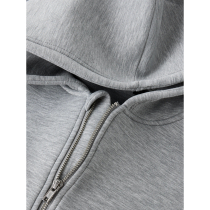LMTD Scuba Cardigan Halfa Light Grey Melange
